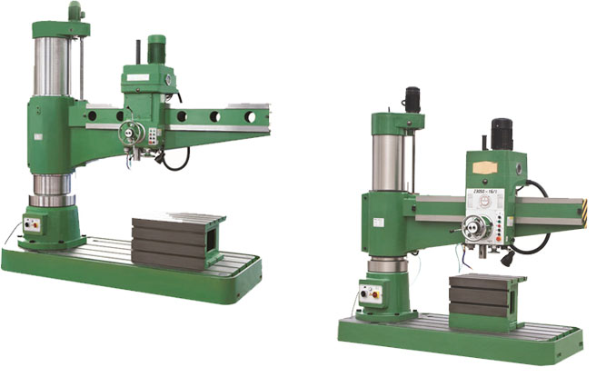 all geared radial drill machine