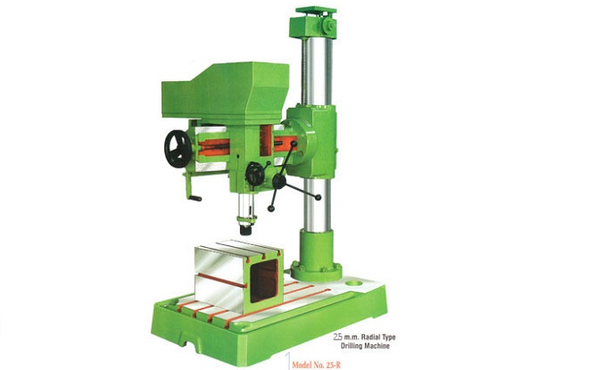 radial drilling machine