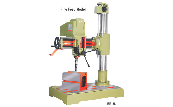 radial drill machine